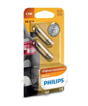 C5W 24V-5W (SV8,5) (блистер 2шт.) 13844B2