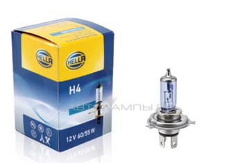 H4 12V- 60/55W (P43t) (����� ����-�����.�����.) Blue Light 8GJ 002 525-361