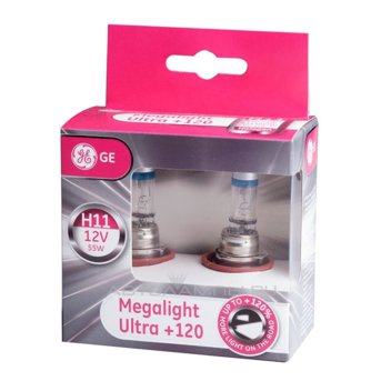 H11 12V-55W (PGJ19-2) (+120% �����) Megalight Ultra +120 (�.��.2��.) 98438 (53110SNU) 53110SNU