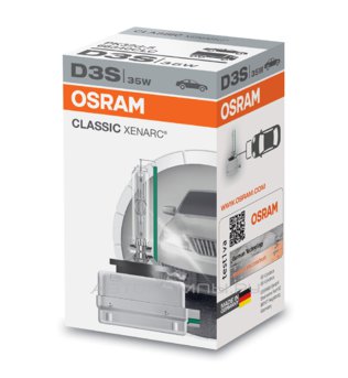 D3S 42V-35W (PK32d-5) 4200K Xenarc Classic (Osram) -4052899397989 66340CLC