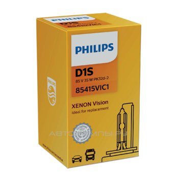 D1S 85V-35W (PK32d-2) 4400K Vision (Philips) 85415VIC1